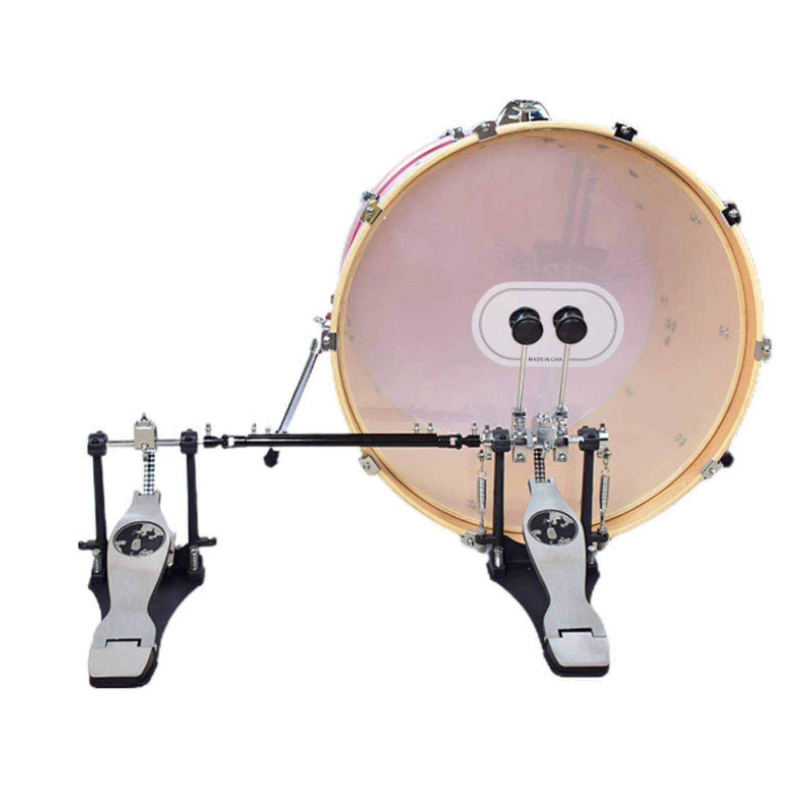 2 Pieces Drum Shielding Pad Flat Drumhead Protector Drum Surface Protector Noise Reduction Drumhead Pad Vibration Control