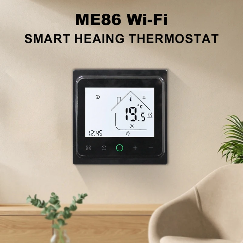 Imagem -04 - Tuya Smart Wifi Termostato Água Elétrico Quente Piso Aquecido Caldeira a Gás Controlador de Temperatura para Alexa 16a