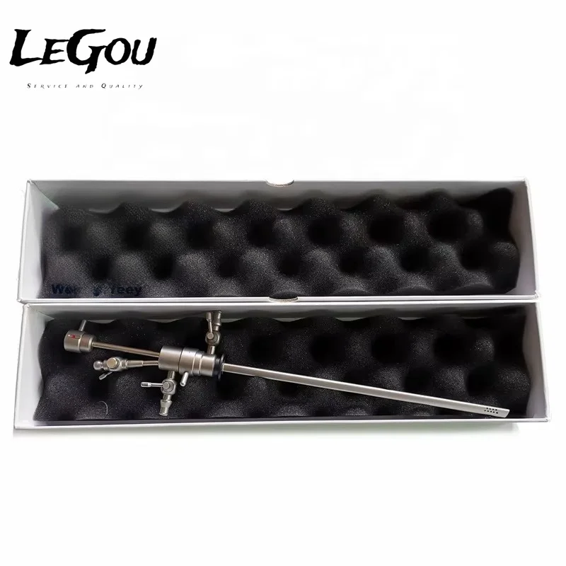 LeGou Professional  2.9mm Hysteroscope Sheaths Hysteroscopy Set Operating Hysteroscope