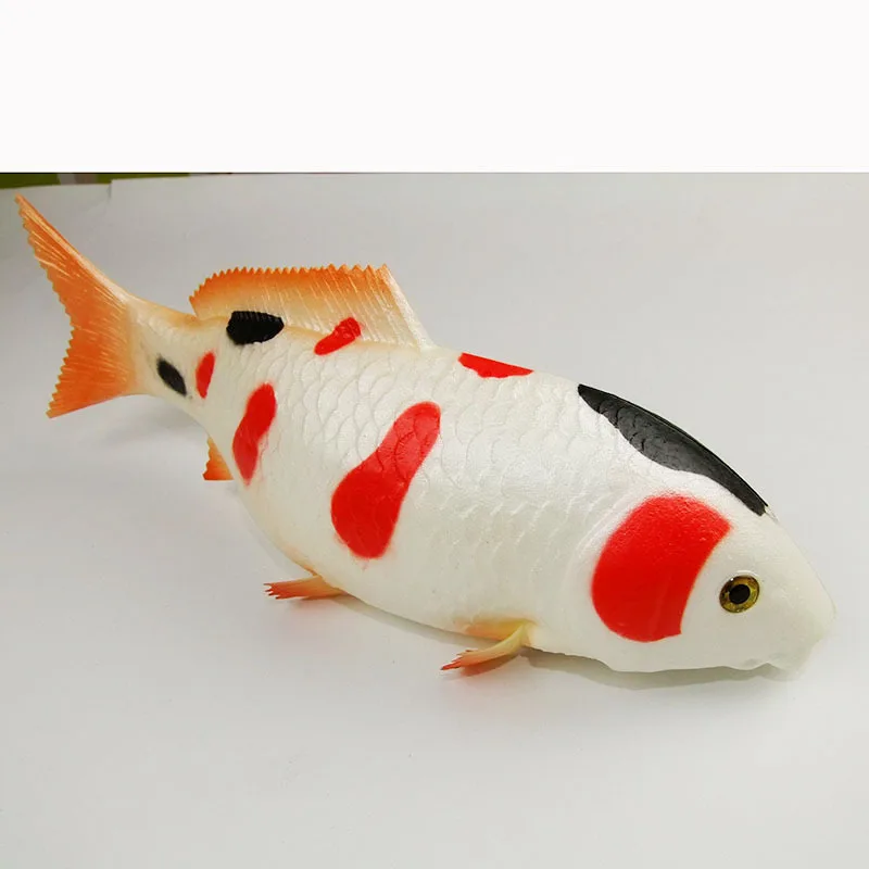 Simulierte Fisch modell künstliche Karausche Figur Fisch Dekoration Ornament Kinder Tier lernen Spielzeug Geschenke dekorative Requisiten – Detail 16