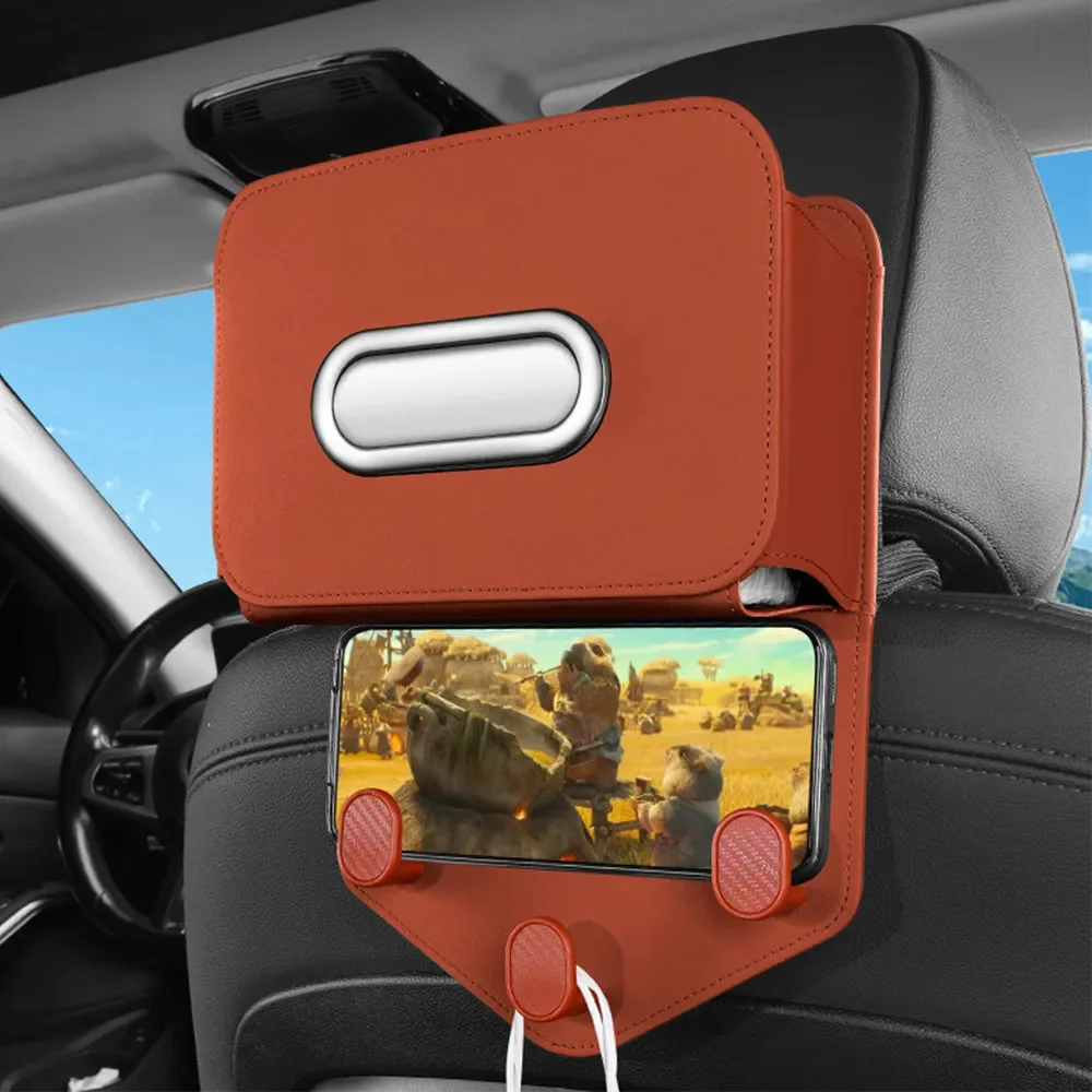 For Zeekr 9X Seat Back Tissue Box 001 007 009 7x MIX Rear Drawer Hook Automotive Interior Accessories