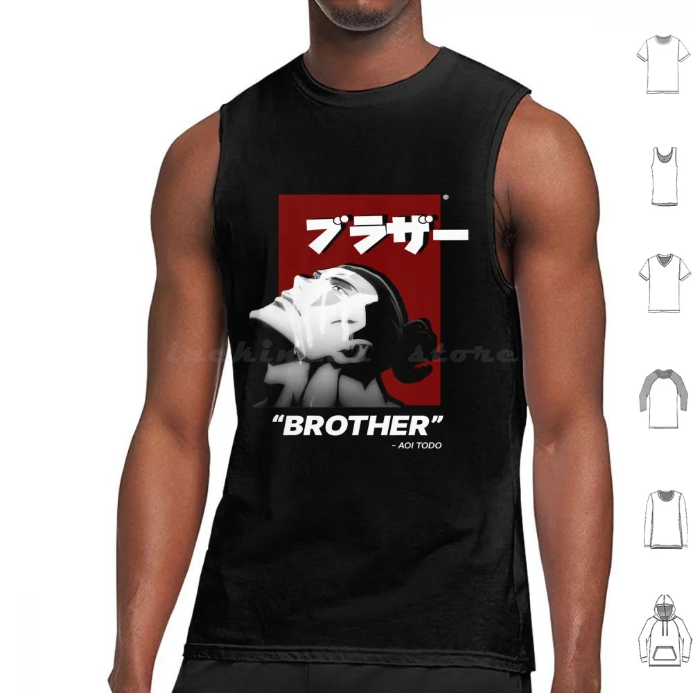 Aoi Todo Brother Jujutsu Kaisen Tank Tops Print Cotton Anime Jujutsu Kaisen Manga Jujutsu Kaisen Anime Jujutsu Manga