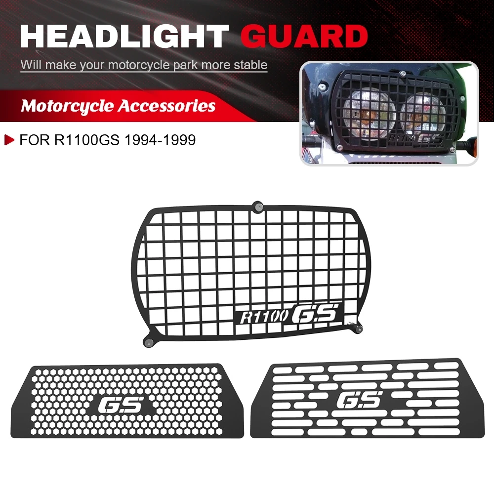 

Headlight Guard Grill Protector Cover & Radiator Cooler Protective Grilles Set FOR BMW R1100GS 1994-1995-1996-1997-1998-1999