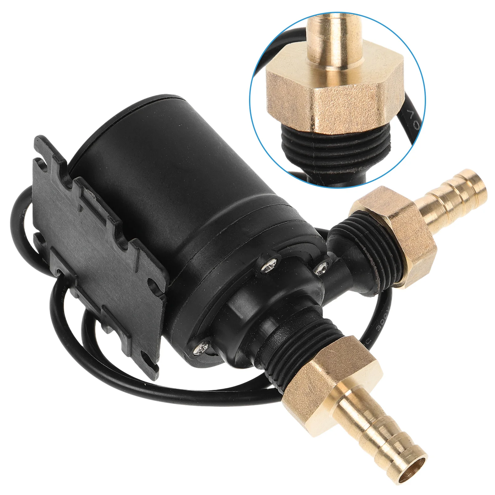 

12V 24V Hot Water Circulation Pump For Truck Agricultural Motorcycle Inline Water Heater Booster Dc Small Pump Vehicle