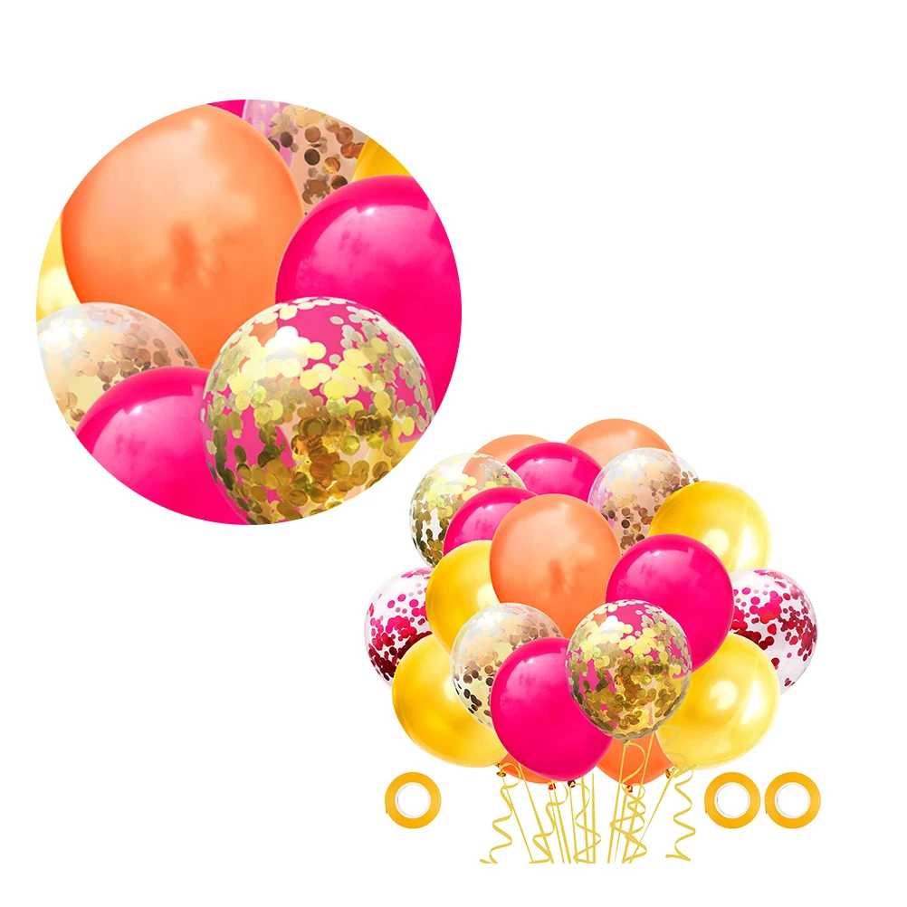 

60pcs Colorful Confetti Latex Balloons Set Vibrant Party Decorations for Birthday Gathering Reusable Festive Atmosphere