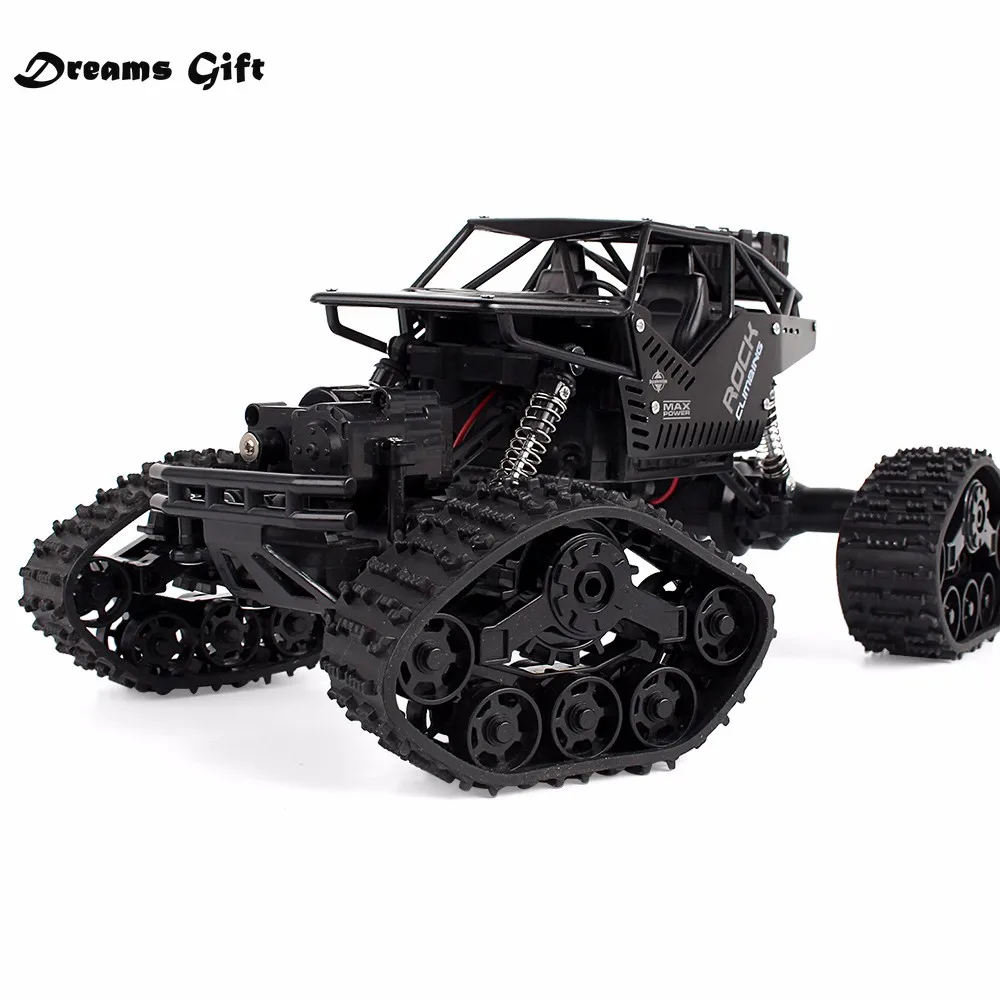 Rc Car 1:12 4WD Off-road Climbing Remote Control Cars 2.4Hz Track Wheels Kids Toy for Boys Birthday Gifts Tracked Vehicle Carro