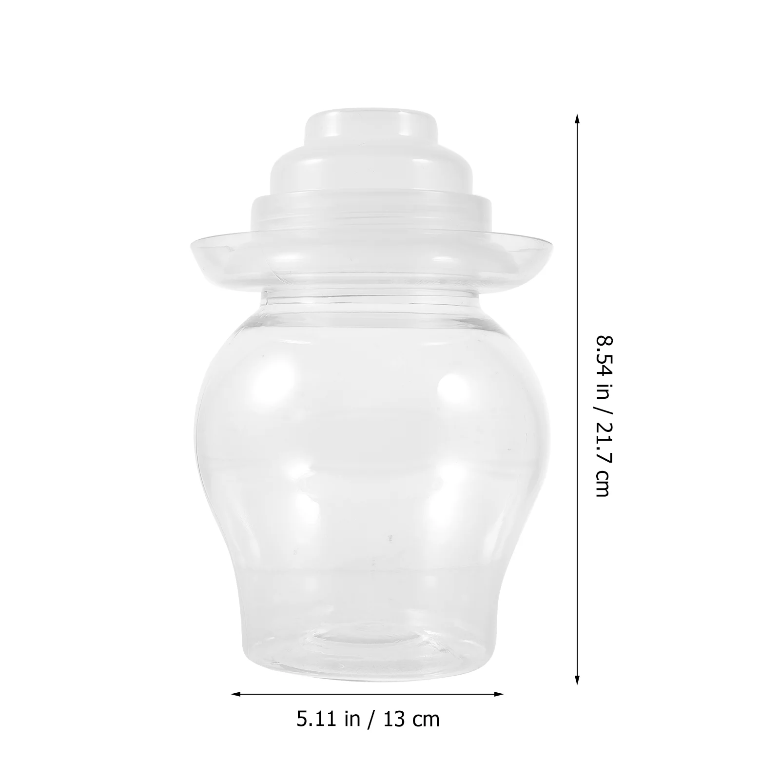 Plastic Kimchi Jar Home Pickle Containers Vegetables Bottle Storage Pickling Household Kitchen