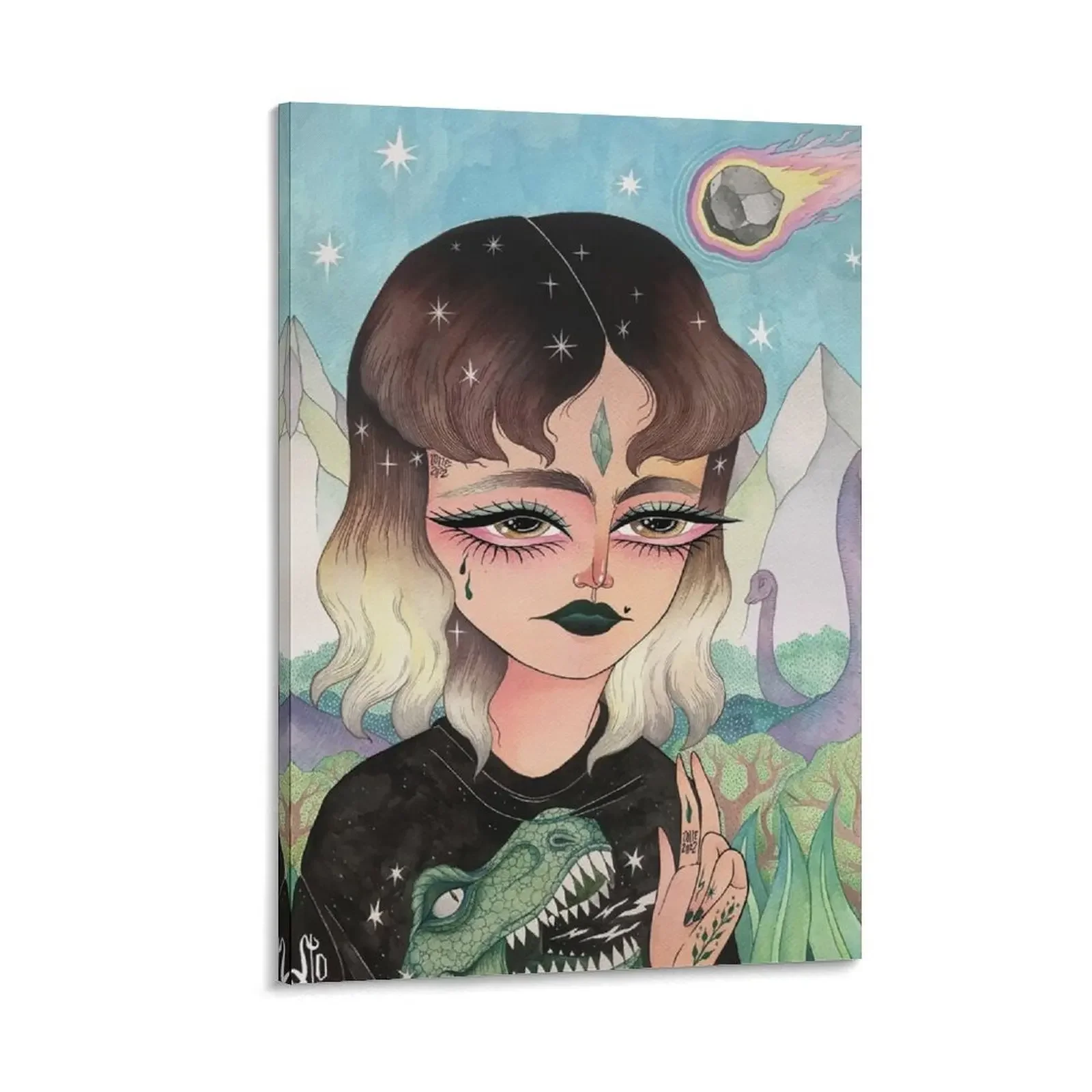 Последний день на Земле холст картина аниме декор комнаты постеры для стены