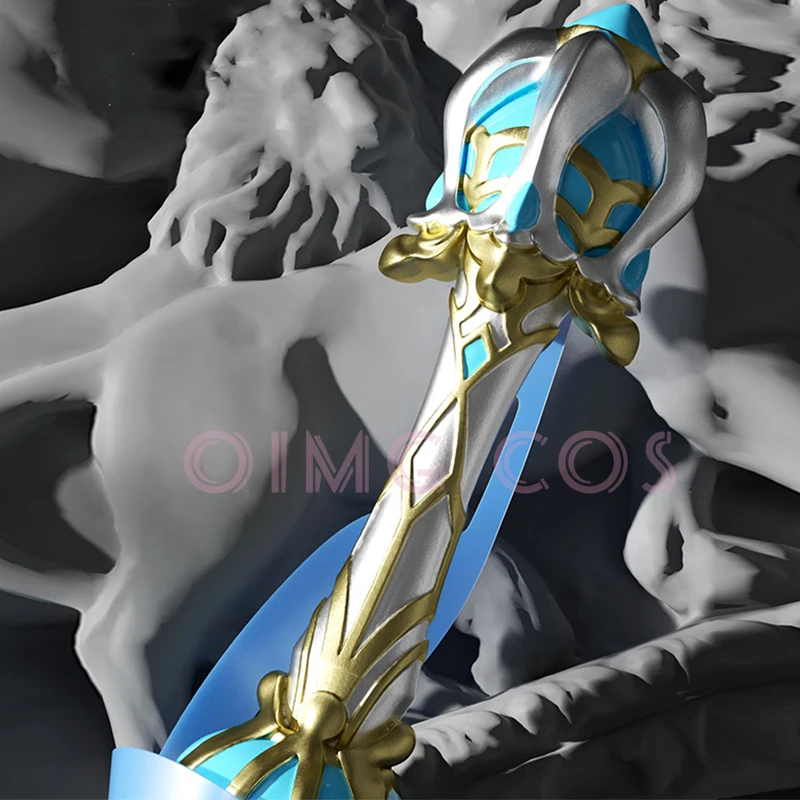 Splendor of quiet Genshin Impact Furina Cosplay puntelli per armi modello 3D stereoscopico