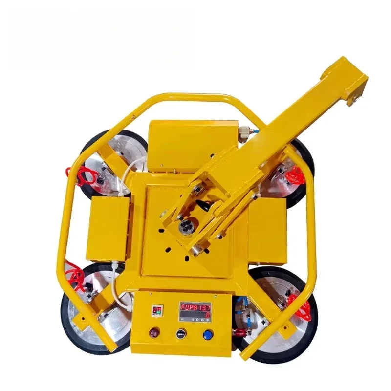 SOVE Electric Easy Operate Vacuum Glass Suction Crane Lifter for Loading Glass Curtain Wall with 400kg Sheet Metal XR-G400