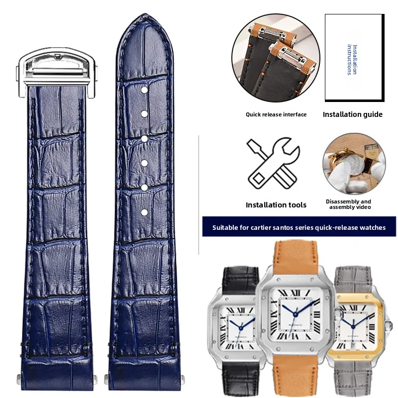 adaptateur-metallique-a-ajustement-rapide-19-21mm-bracelet-de-montre-pour-hommes-pour-cartier-santos-sandoz-wssa0010-wssa0018-bracelet-de-montre-en-cuir-veritable