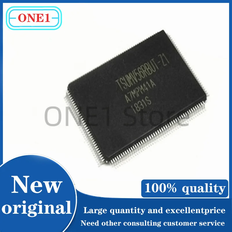 1PCS/lot New original TSUMV56RBUT-Z1 TSUMV56RBUT Analog TV Driver IC/TYPE-C Display TQFP-156