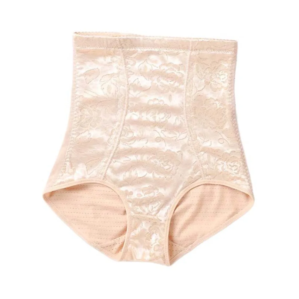 

Breathable Flower Slimming Shapewear Mid Waist Shapers Tummy Control Underwear Seamless Lingerie Body Shaping Underpants Female