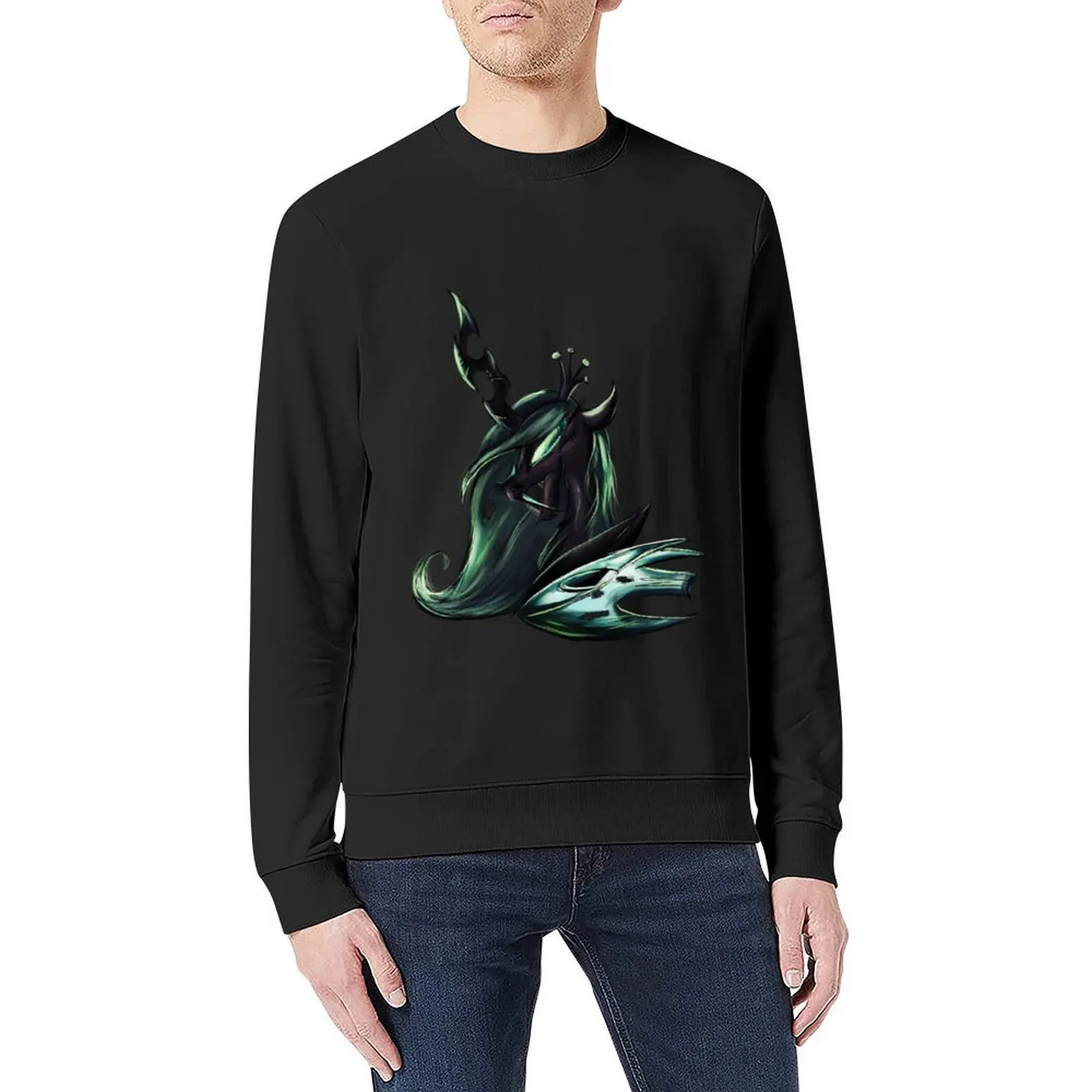 MLP: بلوفر Queen Chrysalis ملابس الخريف للرجال ملابس الخريف الكورية معطف رجالي جديد في هوديس وقميص العرق