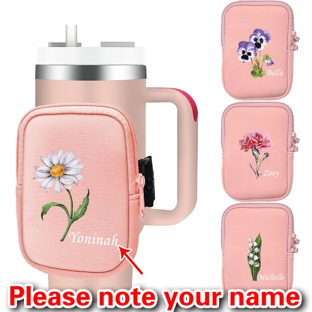 

Personalized Customized Printed Water Bottle Bag with Adjustable Wristband, Suitable for Hiking, Camping and Traveling.