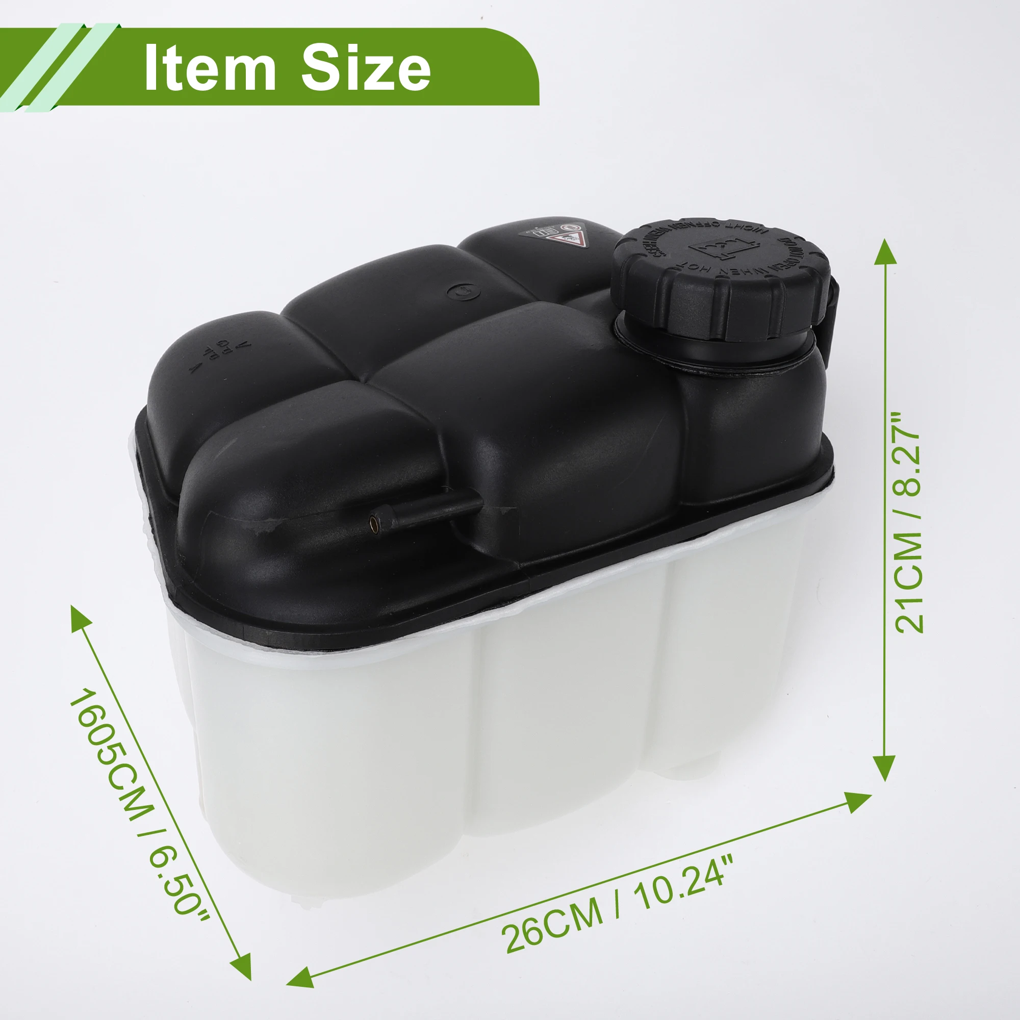 

UXCELL No.1405001749 Расширительный бак охлаждающей жидкости для Mercedes-Benz 500SEC 600SEL S420, термостойкий радиатор охлаждающей жидкости