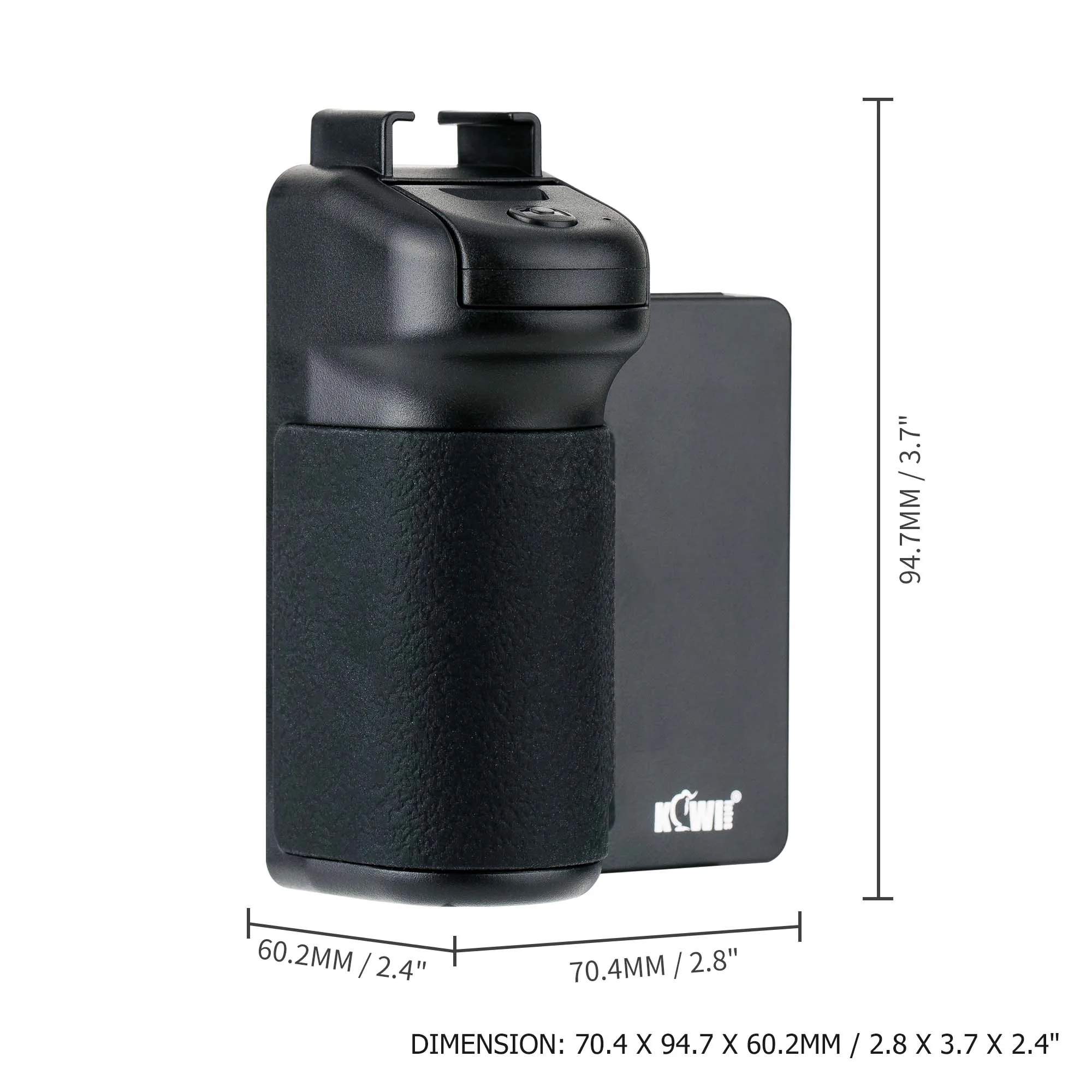 Từ Xa Không Dây Kẹp Điện Thoại Cho Vlog Quay Phát Trực Tiếp, Giày Lạnh Trên Đèn LED Micro 1/4 "-20 Nữ Ren Trên Chân Máy