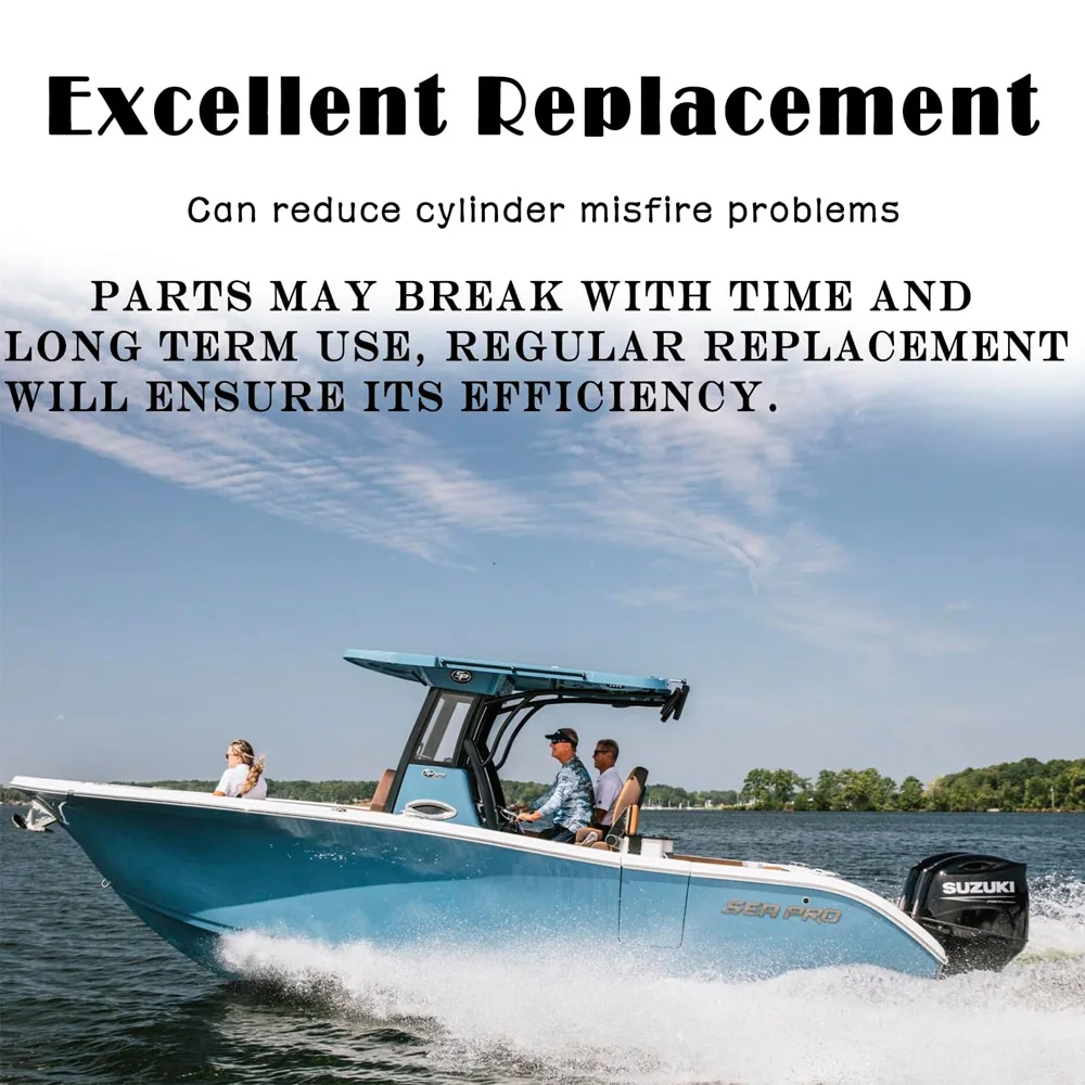 Outboard Trigger 6-Piece Compatible with Mercury Mariner 6-25HP 2 Stroke 2 Cylinder Sea Pro XD XR10 Magnum Marathon