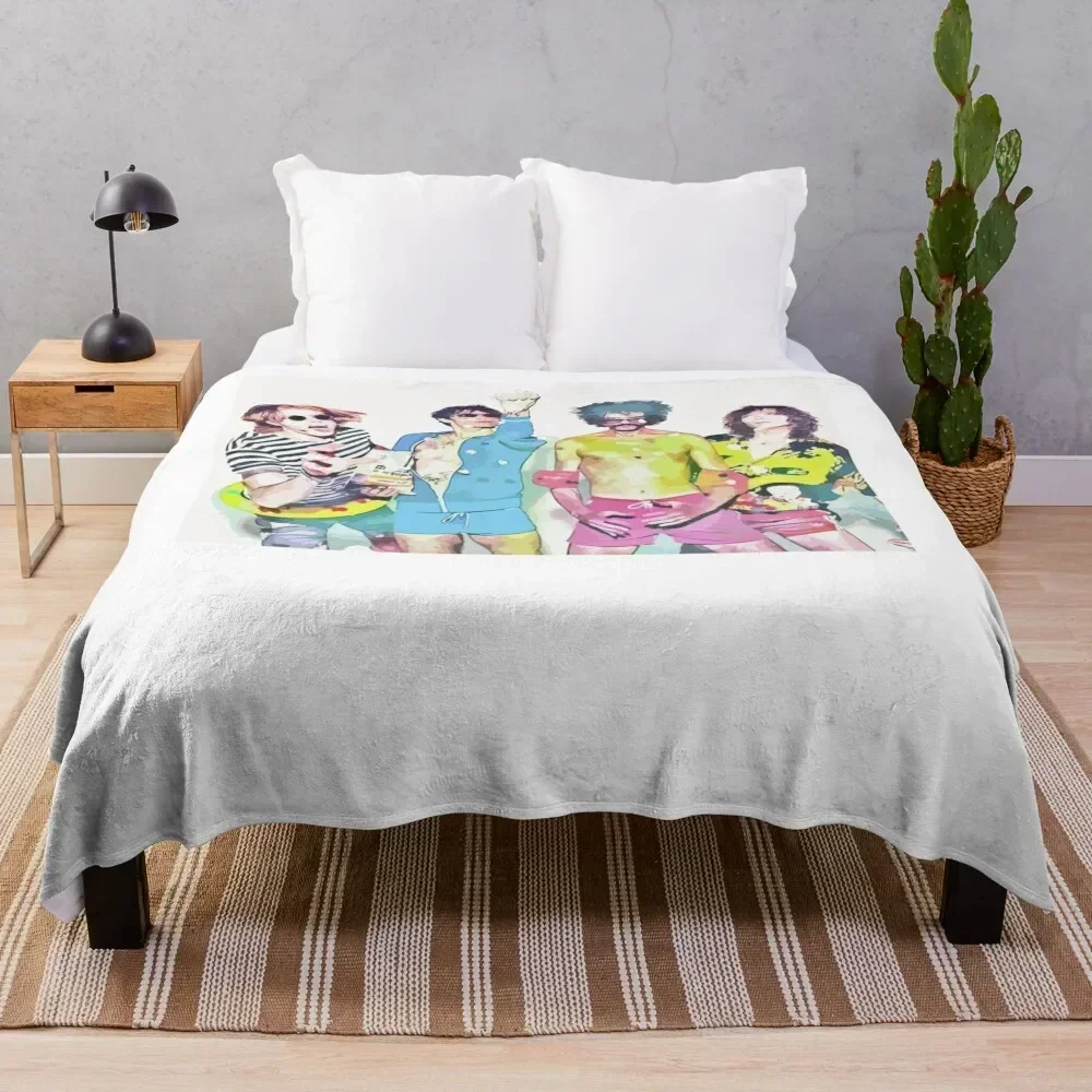 

The Darkness Band Classic Throw Blanket Foldable Soft Warm Blanket for Outdoor Use