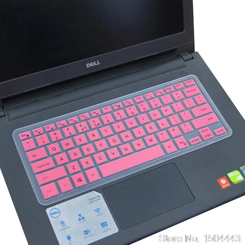 Para dell inspiron ins14 5000 série 14md 14ld 5480d m5455d 5455 5458 5447 5448 5445 5459 notebook teclado capa pele
