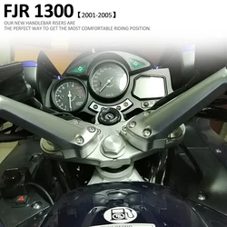 For Yamaha FJR1300 FJR 1300 Motorcycle CNC Handlebar Risers Spacer Kit Handle Bar Riser Mount Clamps 2001 2002 2003 2004 2005