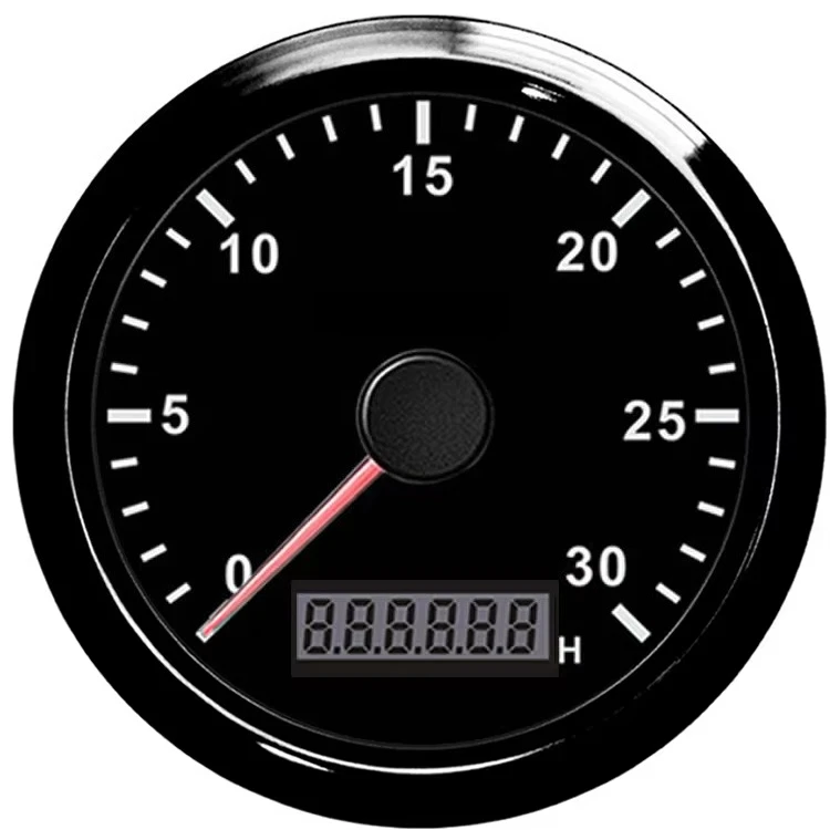 85mm  8-80V DC Working Voltage IP67 Waterproof Tachometer for Motorcycle