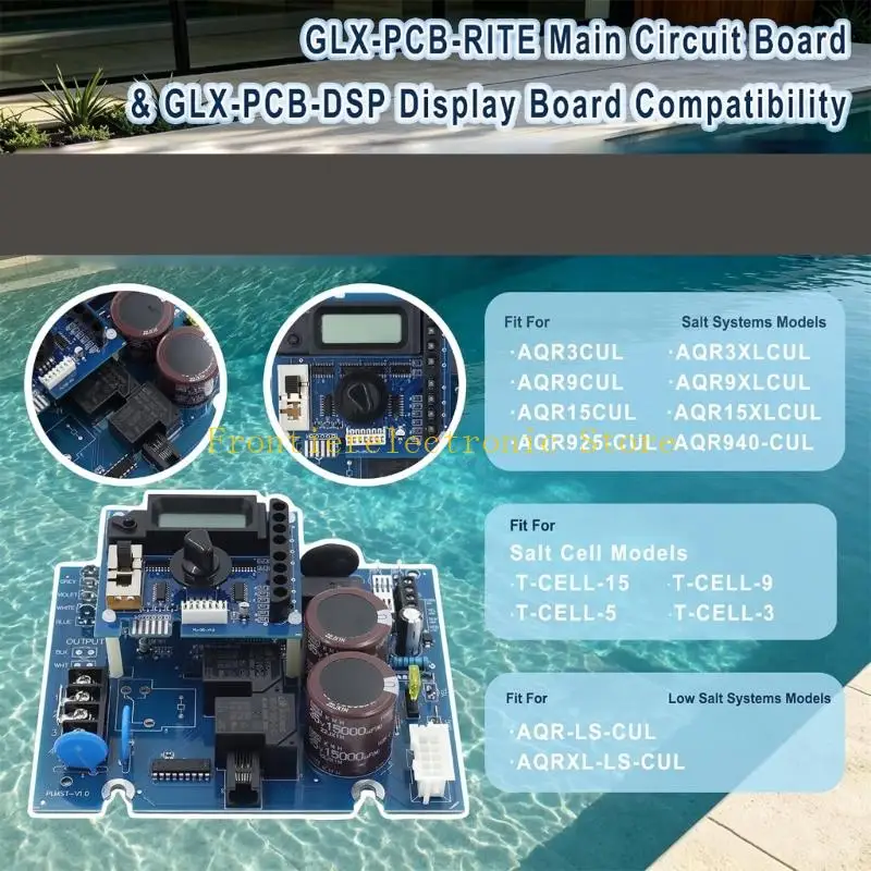 G8DB Pool Maintenance Board for Salt Chlorination System Repair