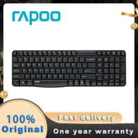 Original Rapoo E1050 Wireless Keyboard USB 2.4G Wireless Splash-proof For Home Office For Desktop Computers Laptops Multimedia