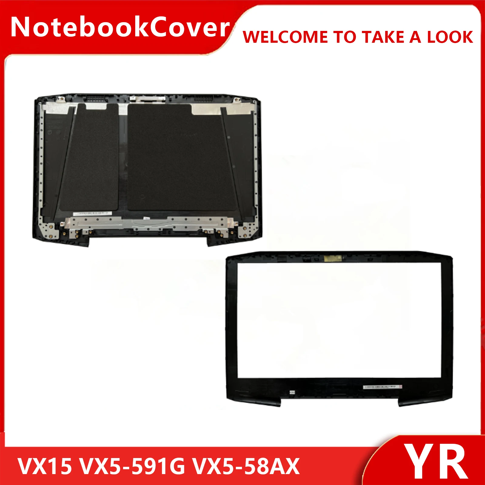 New For Kailxuling VX15 VX5-591G VX5-58AX N16C7 LCD Back Cover AP1TY000100 /Front Bezel AP1TY000500 A B Shell