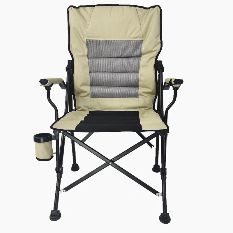 

Outdoor leisure folding enlarged, heightened and thickened beach chair, adjustable backrest, multi-purpose in the car