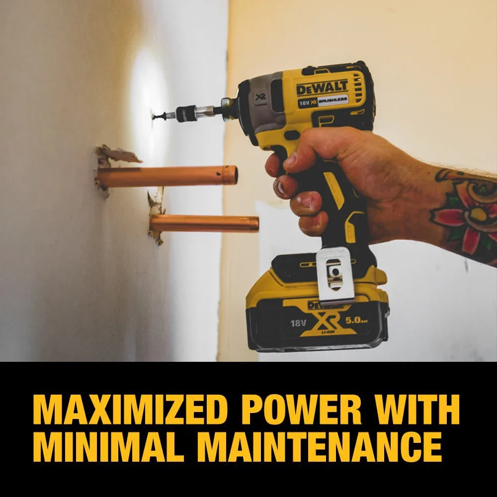 DEWALT DCF887 Cordless Compact Driver Brushless Motor 3-Speed 20V Lithium Battery DCBP520 DCBP034 Set Impact Drill Power Tools