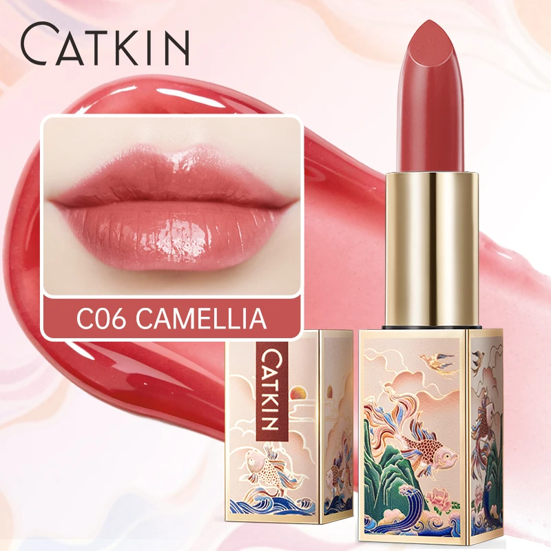 CATKIN SPARKLING LIP BALM MOONLIGHT COLOR-CHANGING LIP STICK - NEW SERIES image 3