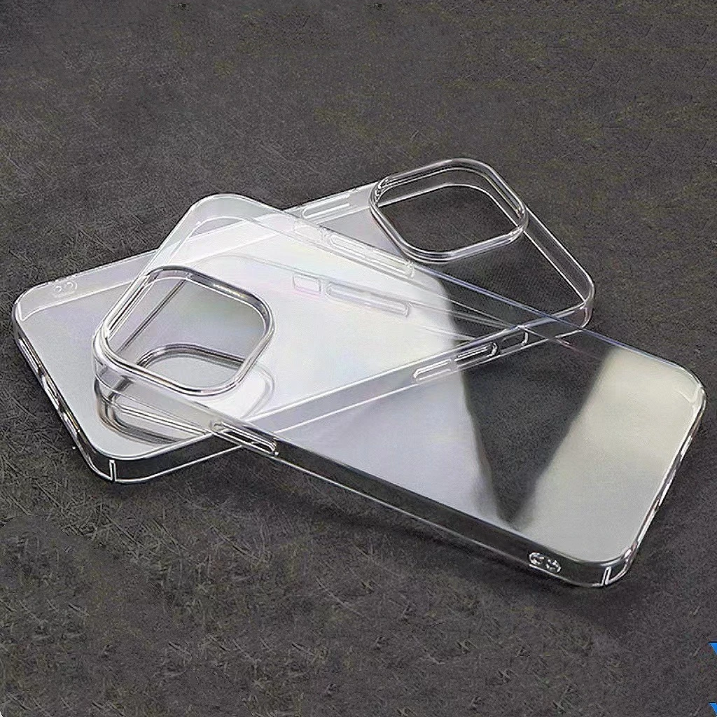 Anti-Yellow Crystal Clear Case for iPhone 16 17 15 14 13 12 11 Pro Max Military Protection Slim Fit Soft edge Ultra-Thin Cover
