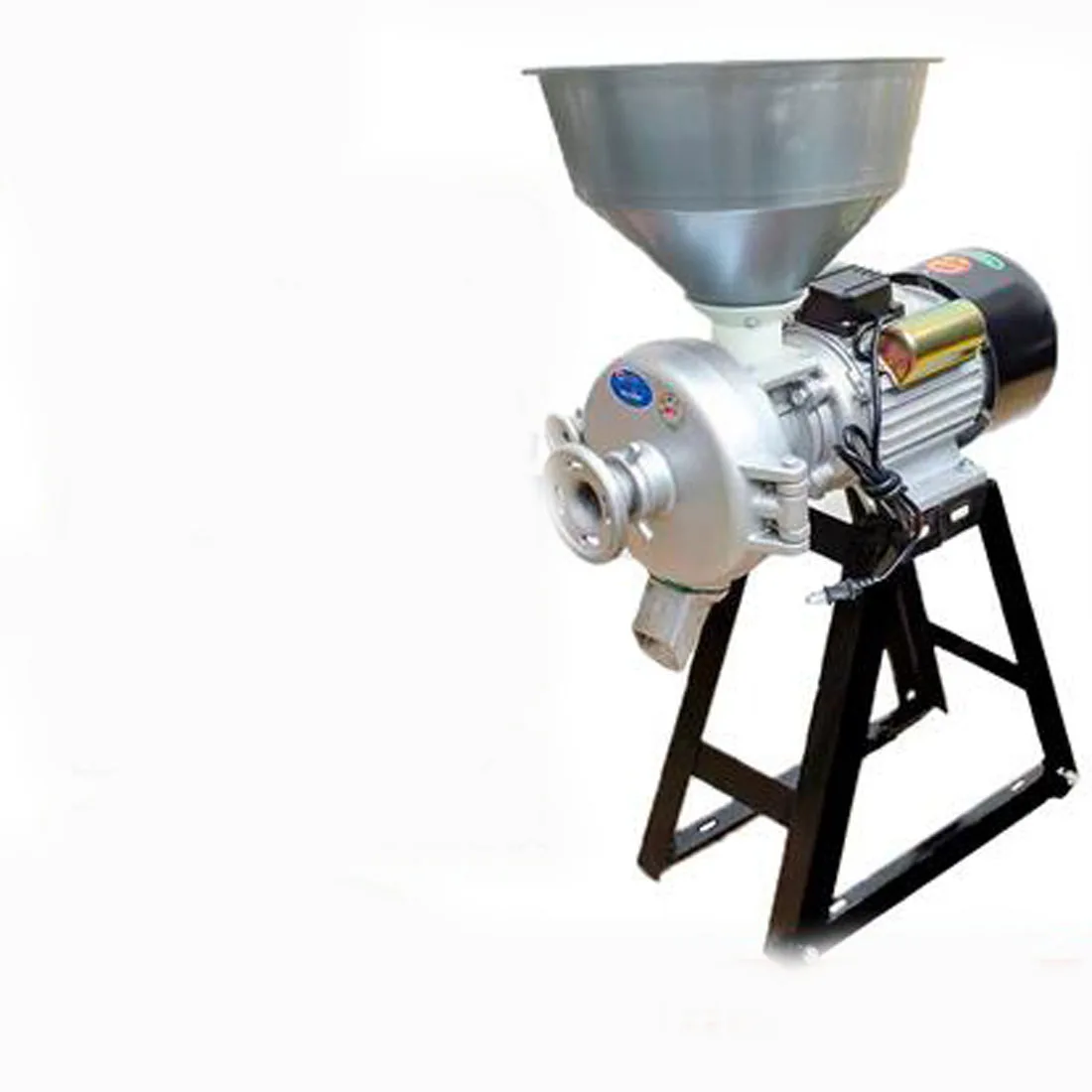 Wet-dry grinder for pulping machine; small-sized domestic commercial corn grinder with high power for grinding feed and pulveriz