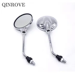 Motorcycle Rearview Mirror ABS 8 10MM Side Mirror Universal For Kawasaki Z900RS Versys 650 Honda Dio MSX Royal Enfield Himalayan
