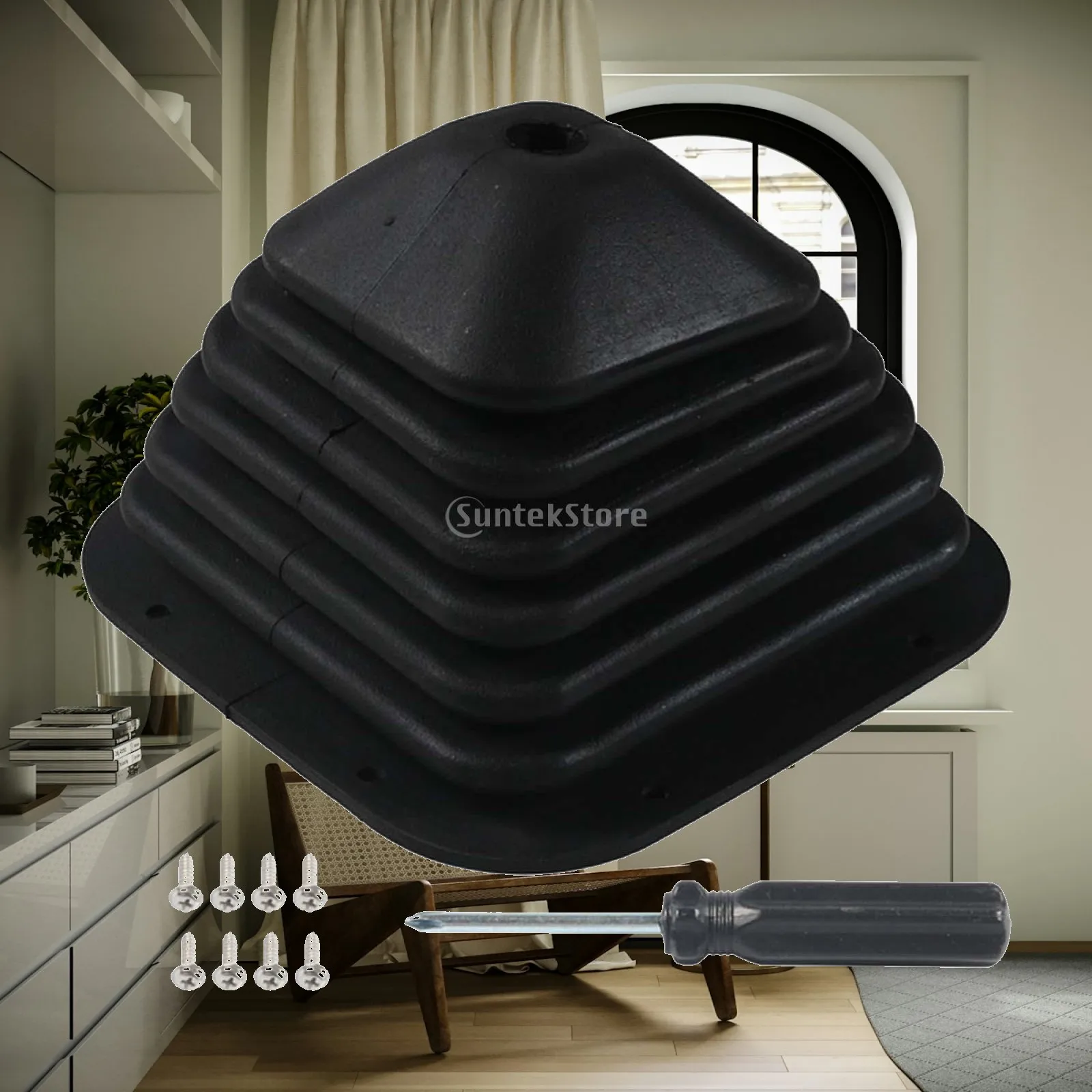 Transmission Shifter Boot Cover Anti Dust Water Resistant Rubber for Kenworth Driving Cabin