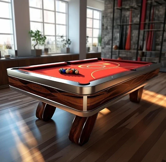 2026 Modern Style 8&9 Foot Pool Table American Standard 9 Ball Includes Auto Return Slates & Balls for Snooker & Billiard Cues