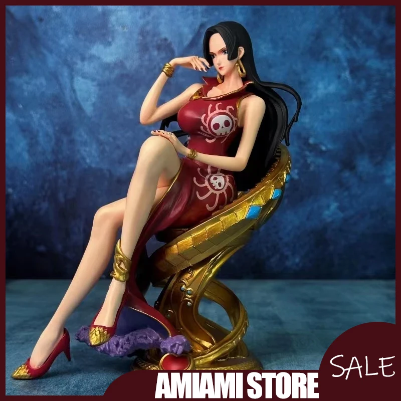 

23 см цельная статуя Премиум Боа Хэнкок, ограниченная серия, аниме, императрица, Коллекционная настольная статуя, подарки на день рождения, Рождество, игрушка