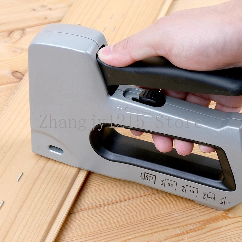 Nail  Hand-held Artist Handheld Stapler Large Industrial Thickened Heavy Duty Labor-saving Stapler Gun
