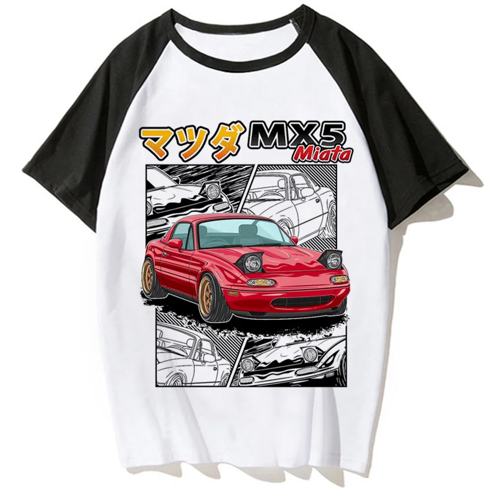 Initial d tshirt women Japanese harajuku graphic Tee girl designer clothes