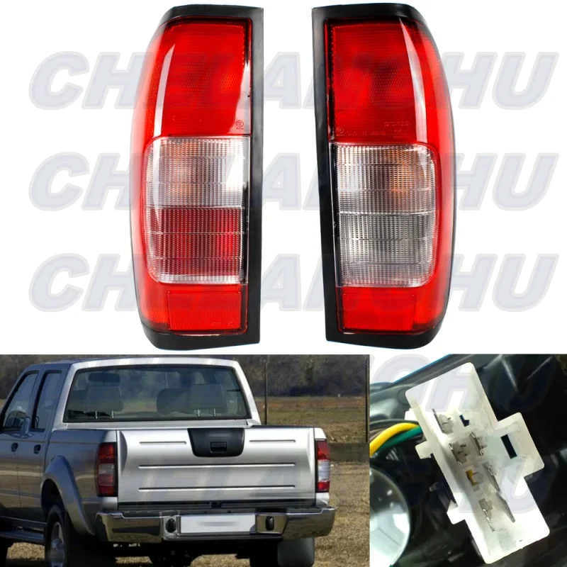 

car assecories For Nissan Navara NP300 D22 1998 1999 2000 2001 2003 2004 Pair Tail Light Rear Lamp 26521-VJ700 26526-VJ700