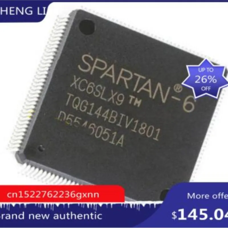 

XC6SLX9-2TQG144C