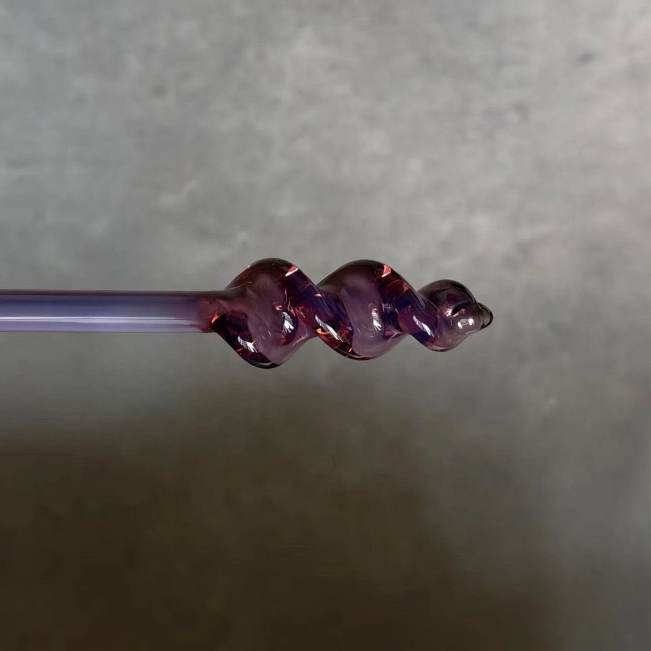 EXP47 Purple Burned Glass DIY Lamplighter Glass Rod Hard Material, Colored High Borosilicate