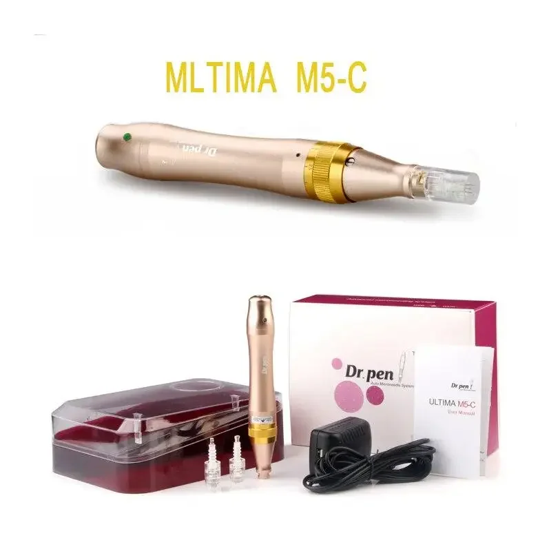 30 шт. игла Dr Pen Ultima M5-C с 2 шт. иглы профессиональная мезотерапевтическая ручка Derma Pen тату-машина для ухода за кожей