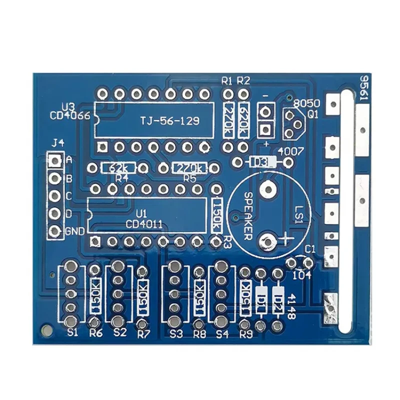 16 Music Sound Box BOX-16 Board 16-Tone Electronic Module DIY Kit Parts Components Soldering Practice Learning Kits for Arduino