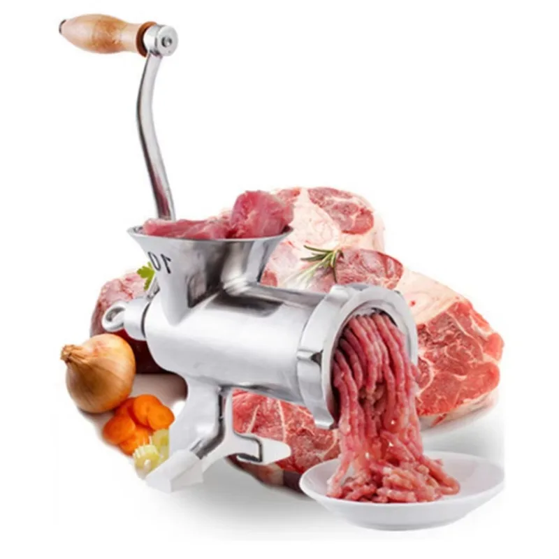 Manual Operation Pork Meat Grinder Enema Machine
