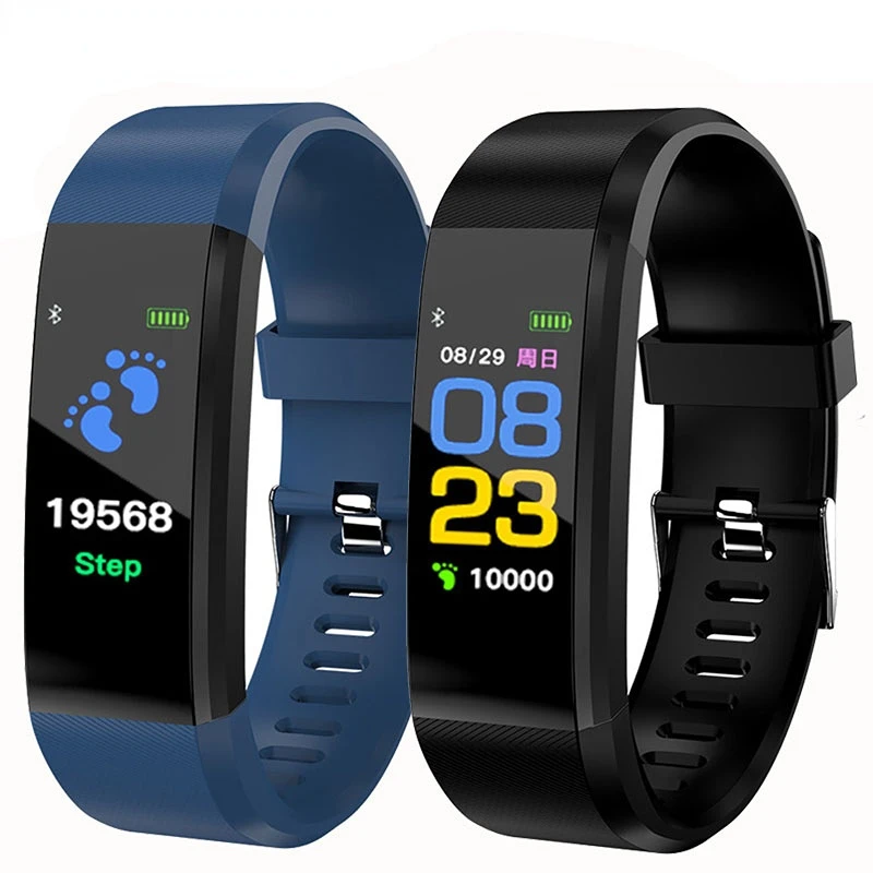 Sports Smart Bracelet Bluetooth Watch Waterproof Heart Rate Blood Oxygen Adult Blood Pressure Electronic Bracelet Monitoring