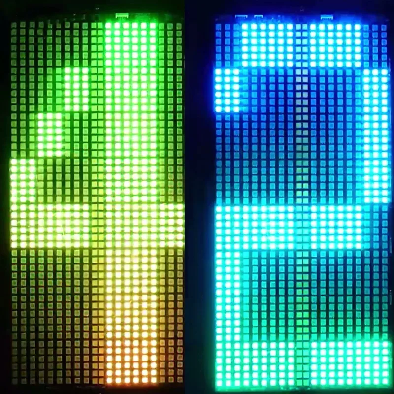 48+8 Segment RGB LED Strobe Light Color Wash Lamp Bar Wedding Live Stream Cultural Tourism Stage Ambient Light
