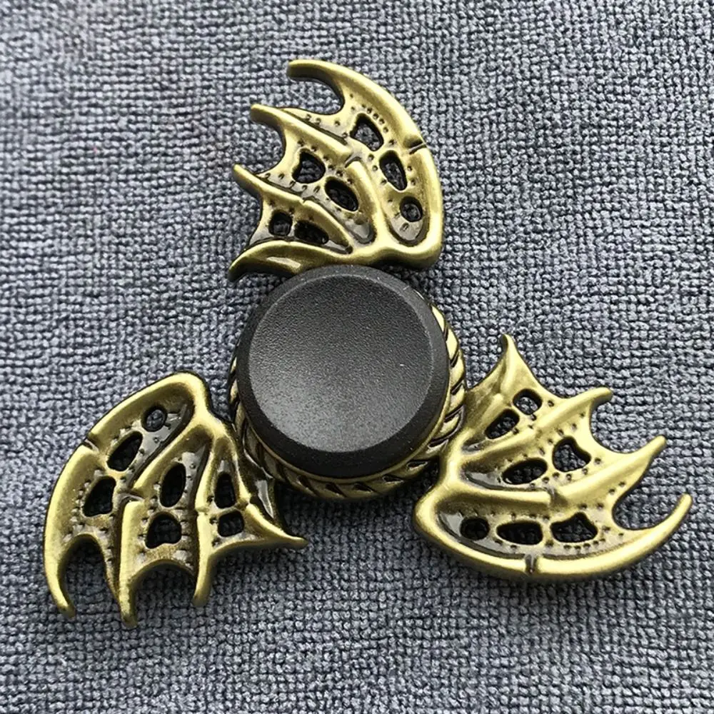 Hand Spinner Brass Color Finger Spinner Metal ADHD Anxiety Fidget Spinner Cool Zinc Alloy Hand Spinning Adults Gift