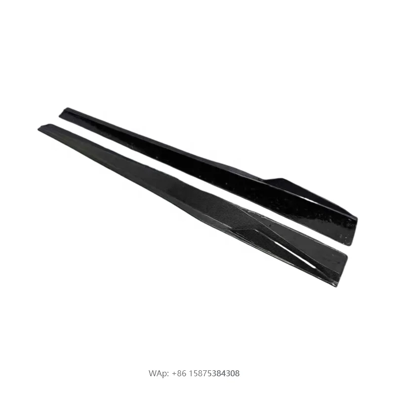 

For 488 GTB Spider Upgrade Vors Style Carbon Fiber Side Skirt Side Spoiler Body Kit